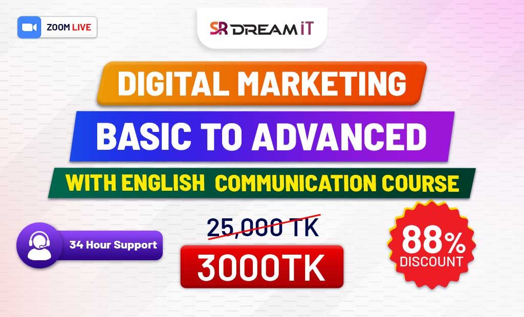 Digital Marketing Basic to Advanced with English Communication Course